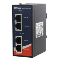 産業用ハイパワープラスギガビットPoE++インジェクタ 2ポート