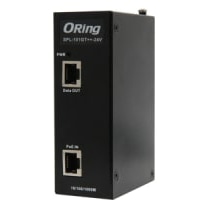 1ポート産業用ギガPoE++ スプリッタ 60W/24V DC出力対応モデル