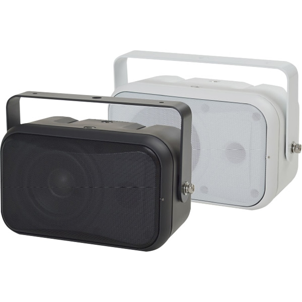 防水形スピーカ（ロー/ハイ・インピーダンス切替形） ブラック