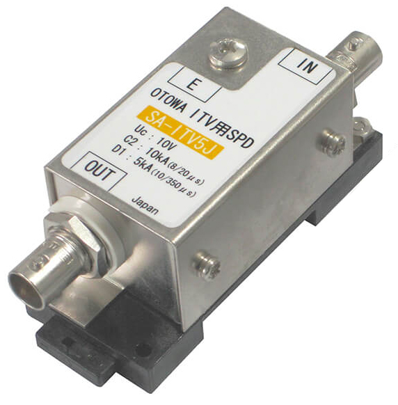 ITVカメラ用SPD（避雷器）/最大連続使用電圧Uc：10VDC