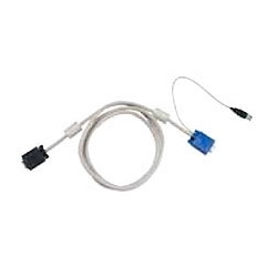 USB対応 1.8m KVM HD15PC側