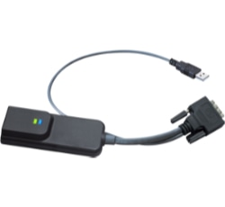 DVI USBドングル Cat6/Cat5e KVMスイッチ用