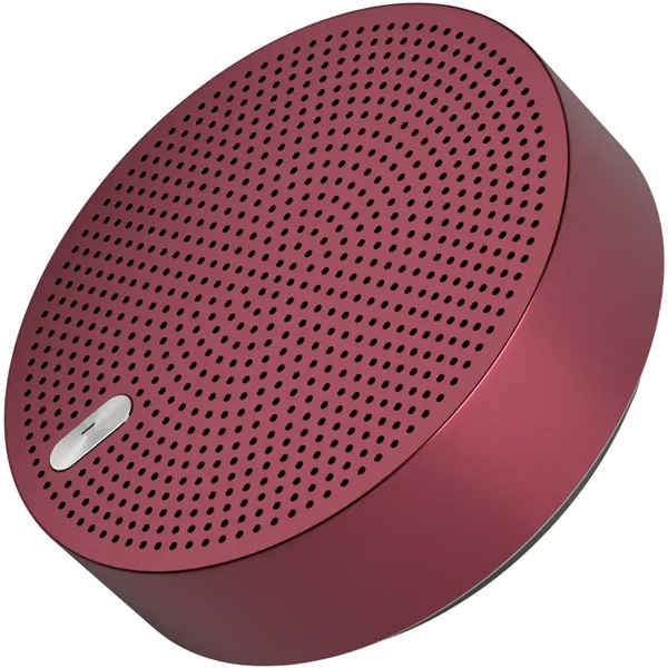 ワイヤレススピーカー/Bluetoothスピーカー/軽量/コンパクト/ハンズフリー通話機能/レッド