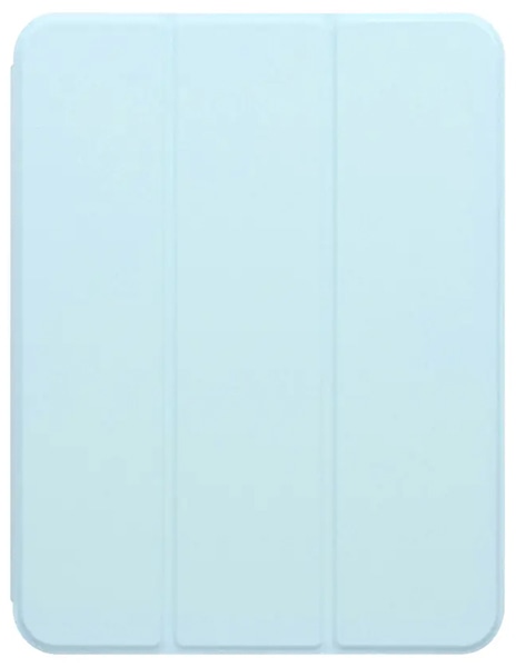 タブレットケース/第1世代Apple Pencil収納用ペンホルダー付き/iPadケース/iPadケース iPad 10.9インチ(第10世代)対応/360度回転可能/スカイブルー