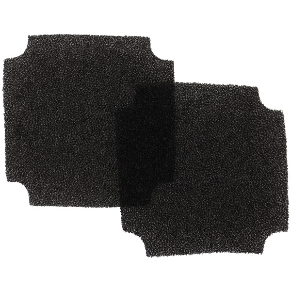 交換用フィルター 6cm 2個入り 製品サイズ約57(W)×3(D)×57(H)mm