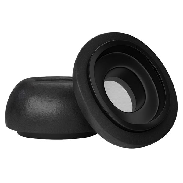 AirPods Pro用低反発イヤーピース Lサイズ ブラック 製品サイズ約14.7(W)×13.4(D)×7.9(H)mm