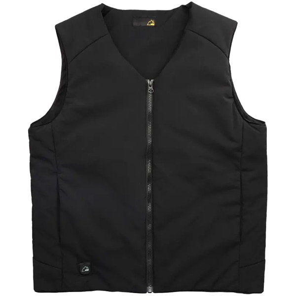 冬場のアウトドアやレジャーに最適 速暖10秒で温まる ヒーティングベスト Sサイズ ブラック