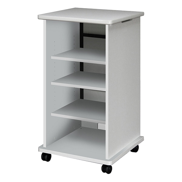 AVキャビネット/ノーマルキャビネット1000タイプ/棚板/60φキャスター/ホワイト/扉なし