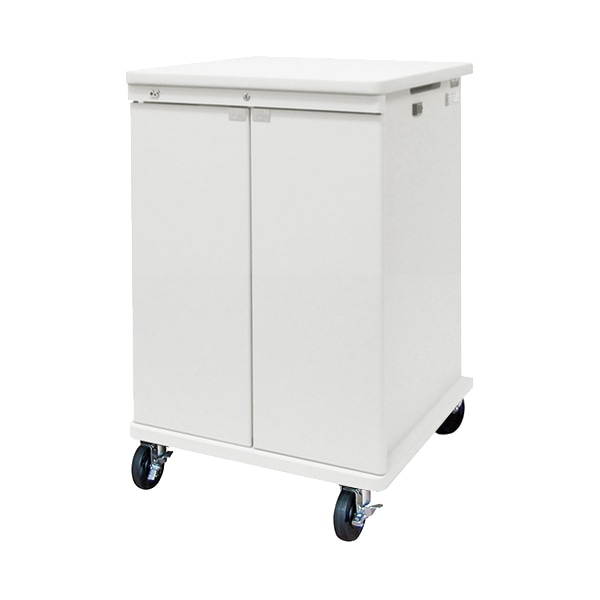 AVキャビネット/ノーマルキャビネット900タイプ/棚板/100φキャスター/ホワイト/木扉