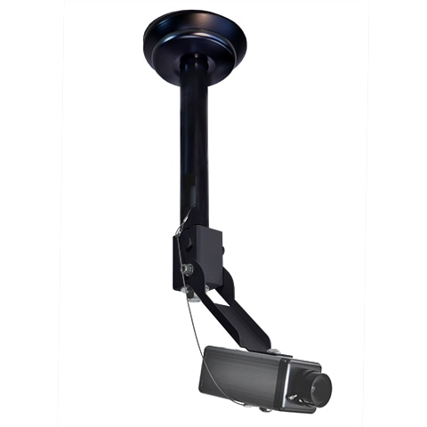 監視カメラハンガー（ボックス型）/パイプBセット/ブラック