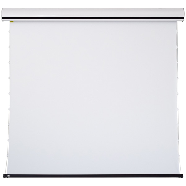 サイドテンション付き電動スクリーン アスペクトフリー 80型