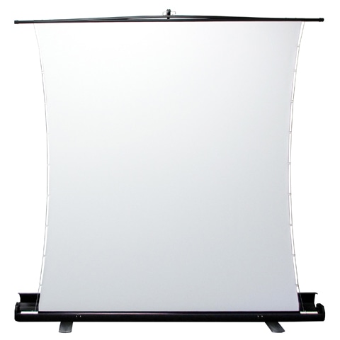 フロアスタンドスクリーン アスペクトフリー サイドテンション/83型相当