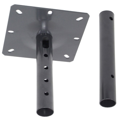 テレビハンガーパイプセット 取付板（TH-T30K）/ブラック