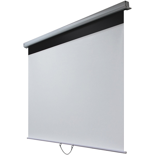 まぐピタ スプリング巻取り固定式スクリーン/マグネット式平面黒板用/スライドレール無/WUXGA&WXGAサイズ70型（16：10）/HDサイズ68型（16：9）/NTSCサイズ74型（4：3）