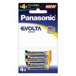 エボルタ乾電池 単4形 4本ブリスターパック