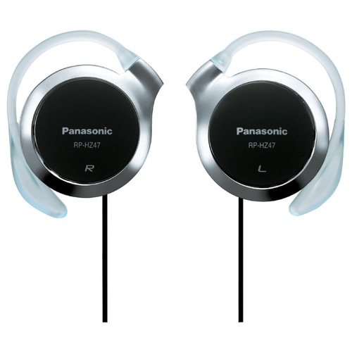 クリップ式ステレオヘッドホン （ブラック）