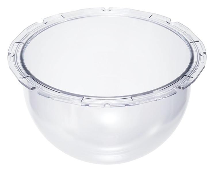 親水コートクリアドームカバー