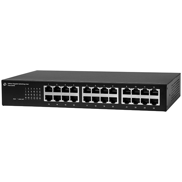24ポート ギガビットスイッチングハブ