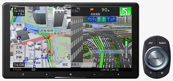 9V型HD・AV一体型メモリーナビゲーション
