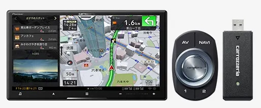 7V型HD・AV一体型メモリーナビゲーション ネットワークスティックセット