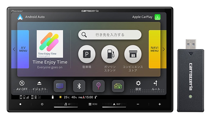 8V型HD・AV一体型メモリーナビゲーション ネットワークスティックセット