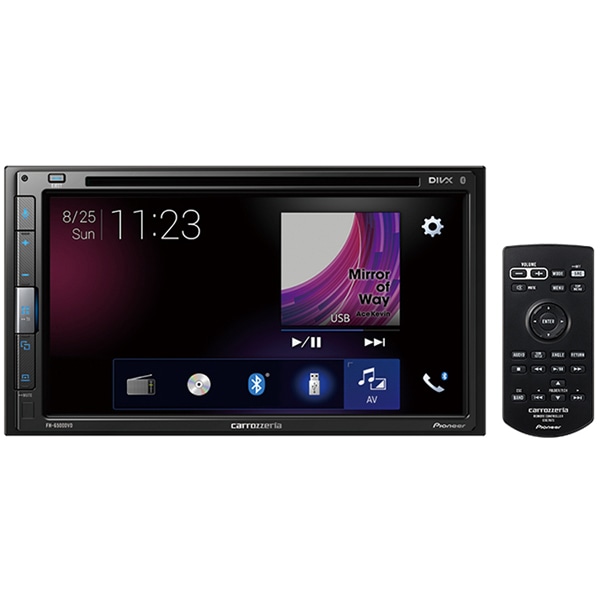 6.8V型ワイドVGAモニター/DVD-V/VCD/CD/Bluetooth/USB/チューナー・DSPメインユニット