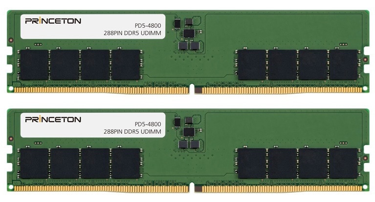 16GB（8GB×2枚組） DDR5-4800 288PIN UDIMM