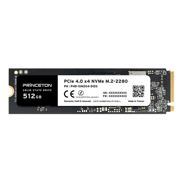 M.2 PCIe 4.0 x4 NVMe対応 内蔵型SSD （512GB）