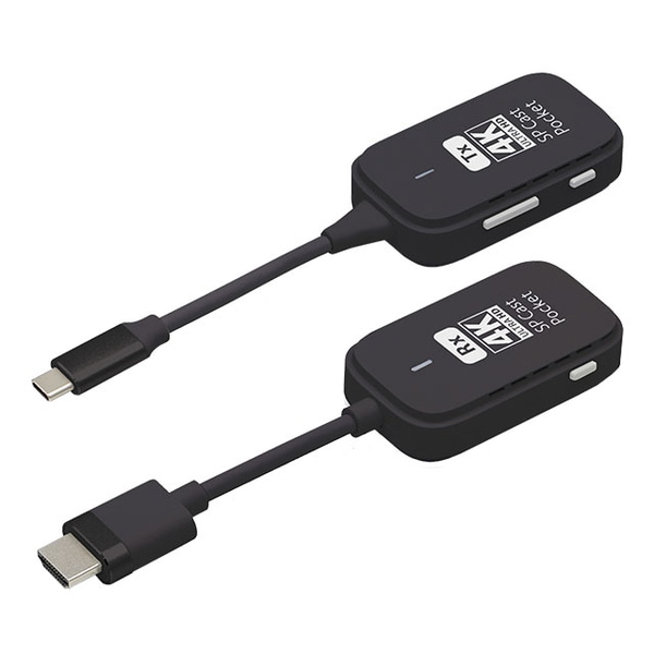 4K対応ワイヤレスプレゼンテーション USB-C to HDMI
