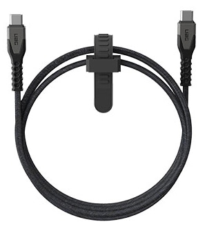 UAG製 KEVLAR CORE USB-C TO C POWER CABLE （ブラック/グレイ）