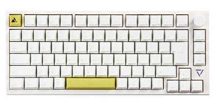 ガスケットマウント搭載 ゲーミングメカニカルキーボード （日本語キー/ホワイト）