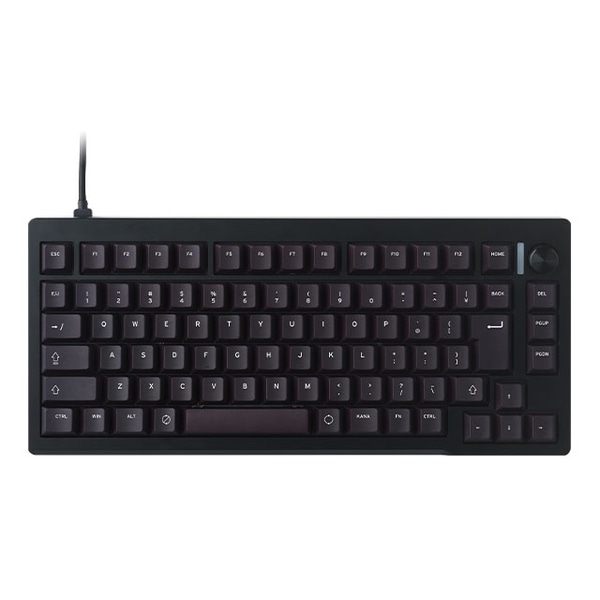 CNCフルアルミ 75％ゲーミングメカニカルキーボード（日本語配列/ブラック）