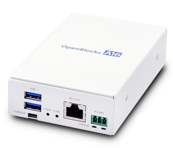OpenBlocks A16 Debian 12搭載モデル 【ARM Cortex-A53/2GB/eMMC 8GB/Debian 12版/小型】