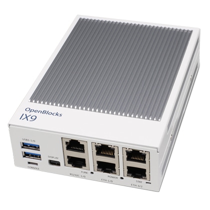 OpenBlocks IX9 FW5搭載 SSD128GBモデル 【Intel Atom E3845/8GB/SSD 128GB/小型/Debian11版】
