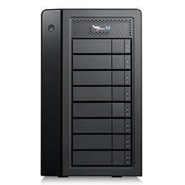 Pegasus32 R8 144TB (8x18TB)モデル Thunderbolt3 USB3.2 Gen2対応ストレージ