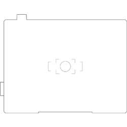 フォーカシングスクリーン AFフレームマット （ケース付）