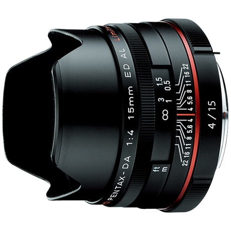 超広角レンズ HD PENTAX-DA 15mmF4ED AL Limited ブラック