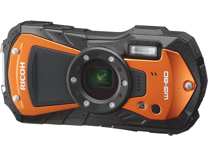 防水デジタルカメラ WG-80 （オレンジ）