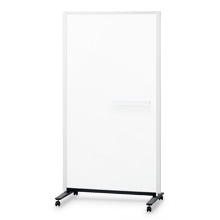 パーティションホワイトボード 両面 1連タイプ（高さ1800mm）/428197