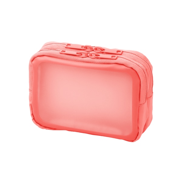 ナカ見え ガジェットポーチS ピンク