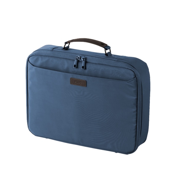 トビラ式収納 PCバッグ ブルー