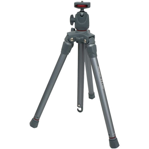 Fotopro 中型アルミ三脚 S3 lite レッド