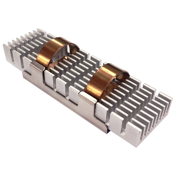 M.2 SSD用ヒートシンク (HS-M2SSD-02、68 x 19.8mm、2個入、組込)