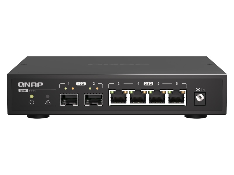 アンマネージドスイッチ (2 x 10GbE + 5 x 2.5GbE)