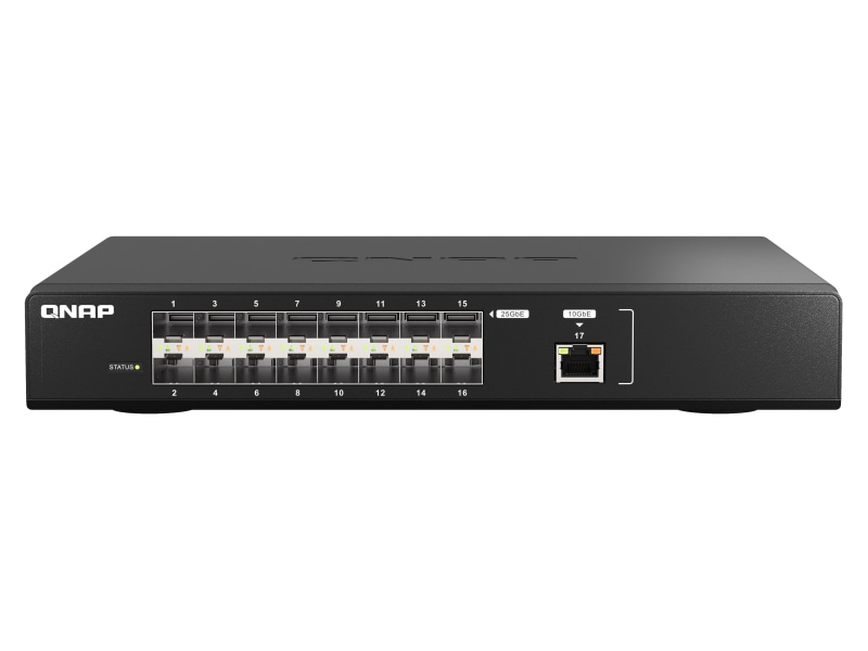 L2 Webマネージドスイッチ (16 x 25GbE + 1 x 10GbE)