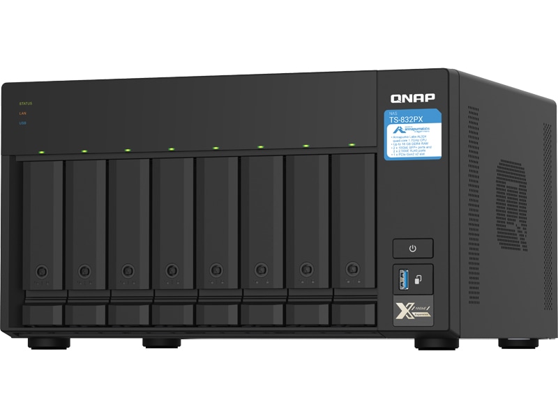 TS-832PX ミドル 80TB (10TB x 8)