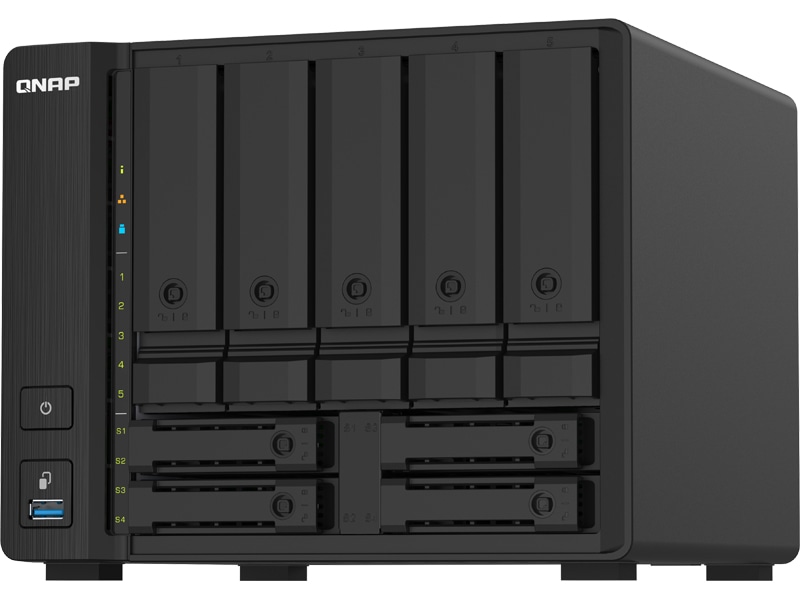 TS-932PX ミドル 60TB MD SSD 4TB (12TB x 5、1TB x 4)