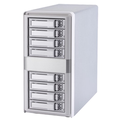 SATA III HDD8台搭載可能、SAS to SAS 12Gb/s 外付型JBOD ケース　Expander対応