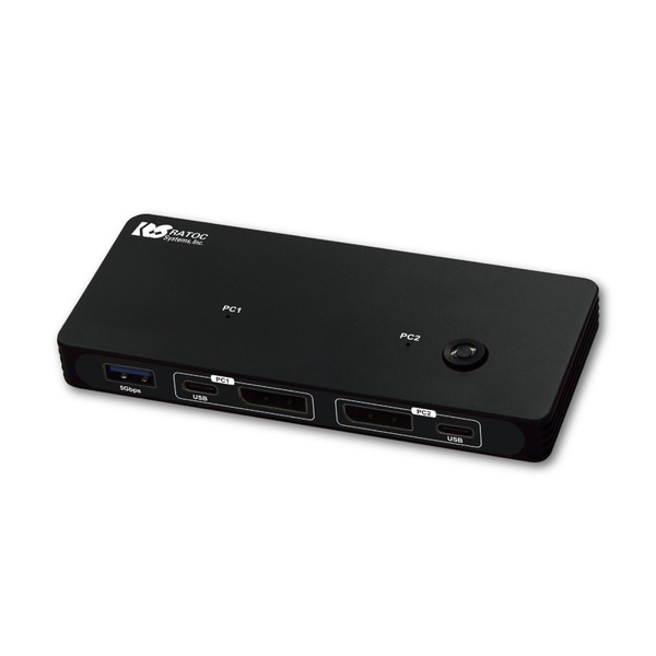 8K30Hz対応 DisplayPortパソコン切替器