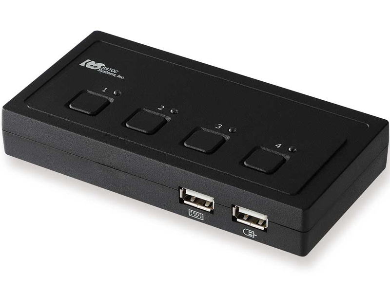 VGAパソコン切替器（4台用）